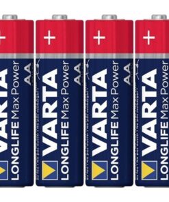 VARTA - MAX POWER ALKALINE AA LR6 RETRACTABLE BATTERY*4