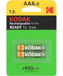 KODAK - RECHARGEABLE BATTERY HR03 AAA 650mAh BLISTER*2