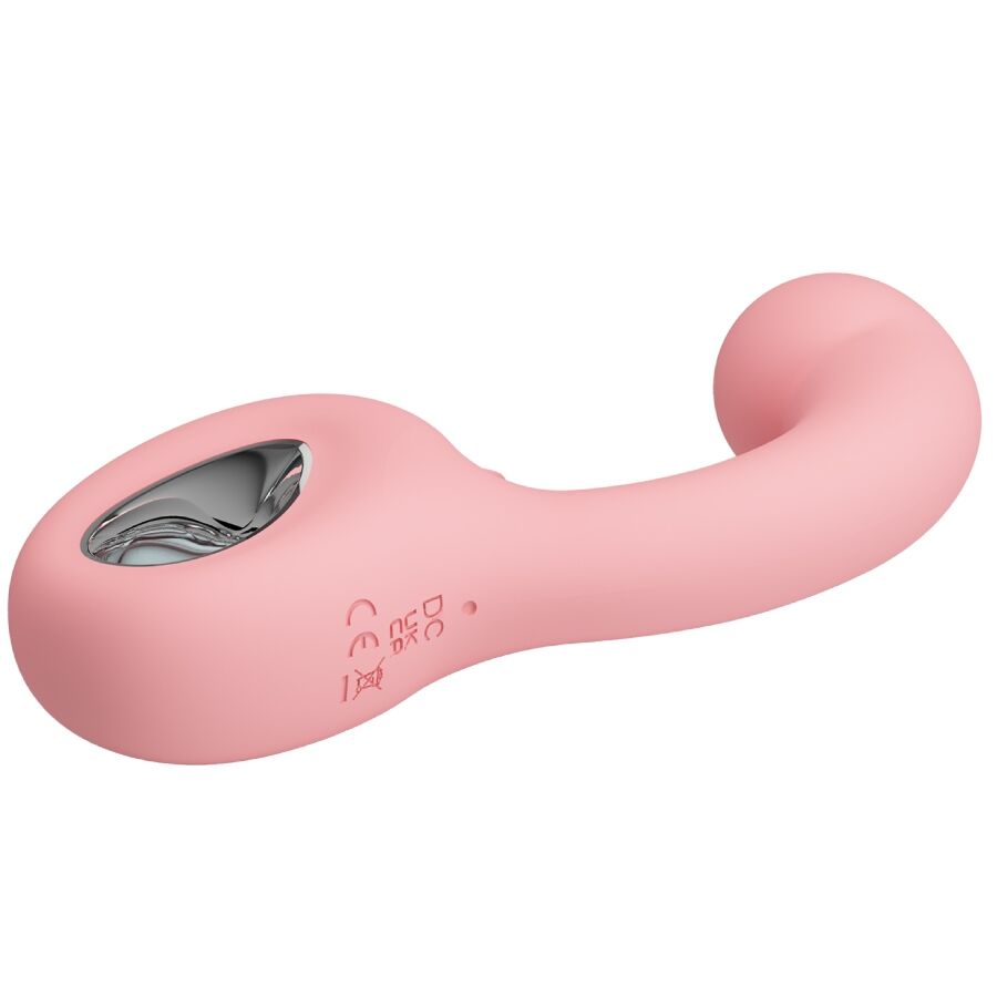 PRETTY LOVE - ERYNNYES G-SPOT VIBRATOR + CLITORIS STIMULATOR 10 VIBRATIONS PINK - Bild 3