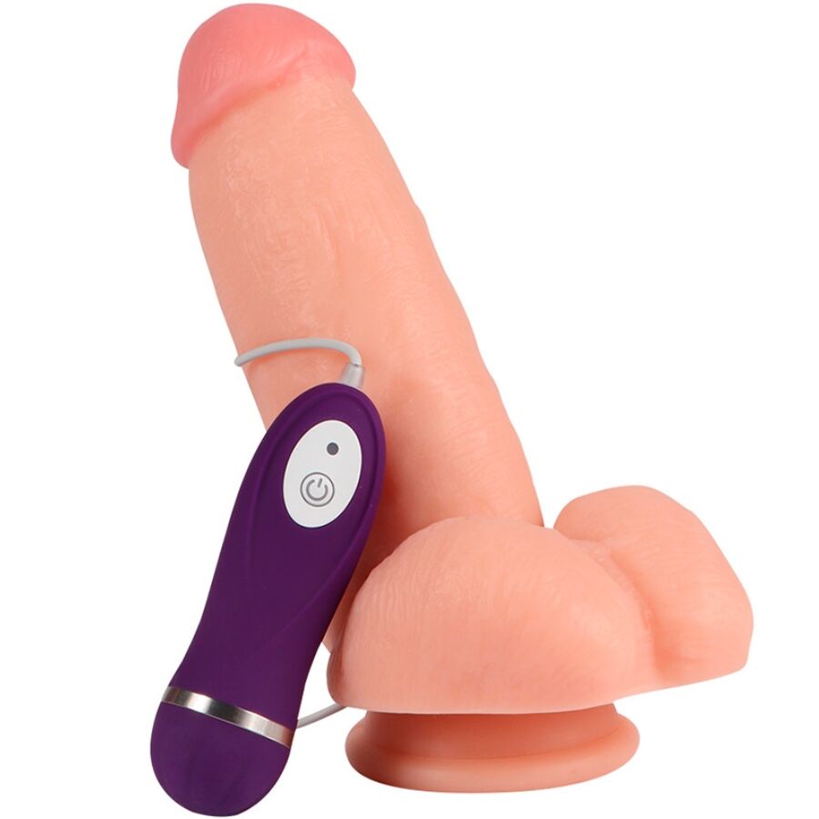 SHEQU - RED EAGLE VIBRATOR DILDO WITH REMOTE CONTROL 17 CM - Bild 3