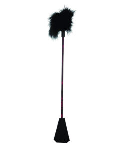 CALEXOTICS - SCANDAL BLACK FEATHER WHIP
