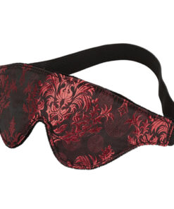 CALEXOTICS - SCANDAL OPAQUE EYE MASK WITH RED DETAILS