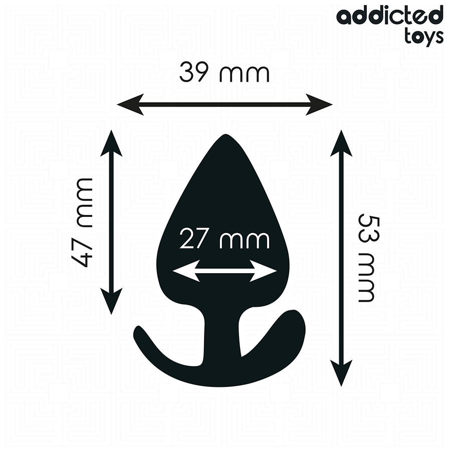 ADDICTED TOYS - ANAL PLUG SILICONE SIZE S 5.3 CM - Bild 4
