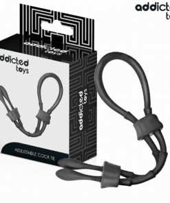 ADDICTED TOYS - ADJUSTABLE SILICONE ROPE FOR THE PENIS