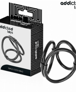 ADDICTED TOYS - TRIPLE PENIS RING