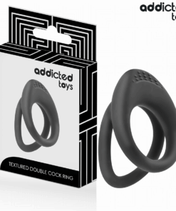 ADDICTED TOYS - DOUBLE TEXTURED PENIS RING