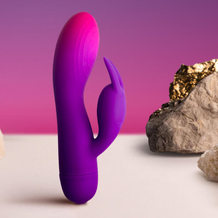 ROCKS- OFF - GLO- GIRL PURPLE RABBIT VIBRATOR - Bild 3