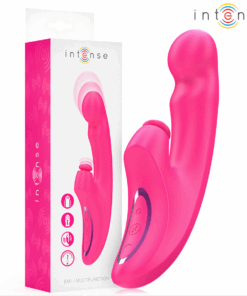 INTENSE - EMI VIBRATOR 13.5 CM MULTIFUNCTION 3 IN 1 10 VIBRATIONS PINK