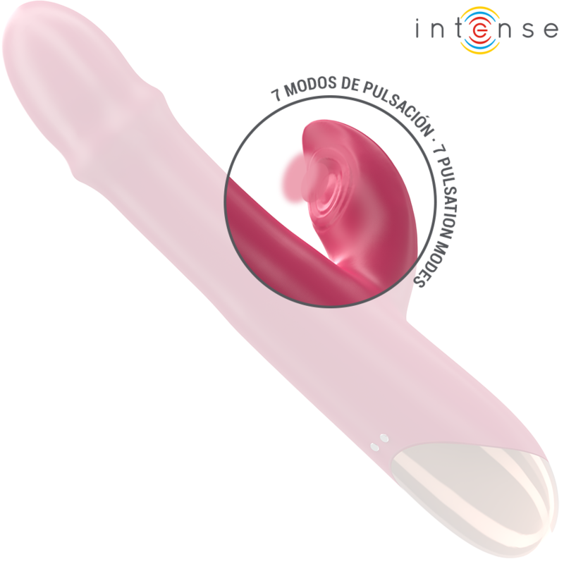 INTENSE - CHLOE MULTIFUNCTION VIBRATOR 3 IN 1 RED - Bild 4