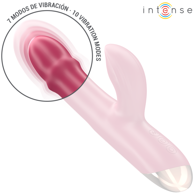 INTENSE - CHLOE MULTIFUNCTION VIBRATOR 3 IN 1 RED - Bild 5