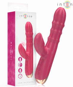 INTENSE - CHLOE MULTIFUNCTION VIBRATOR 3 IN 1 RED