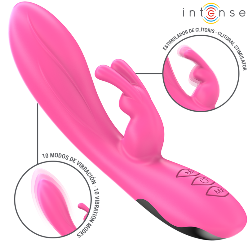 INTENSE - RANDALL RABBIT VIBRATOR 10 VIBRATIONS PINK - Bild 2