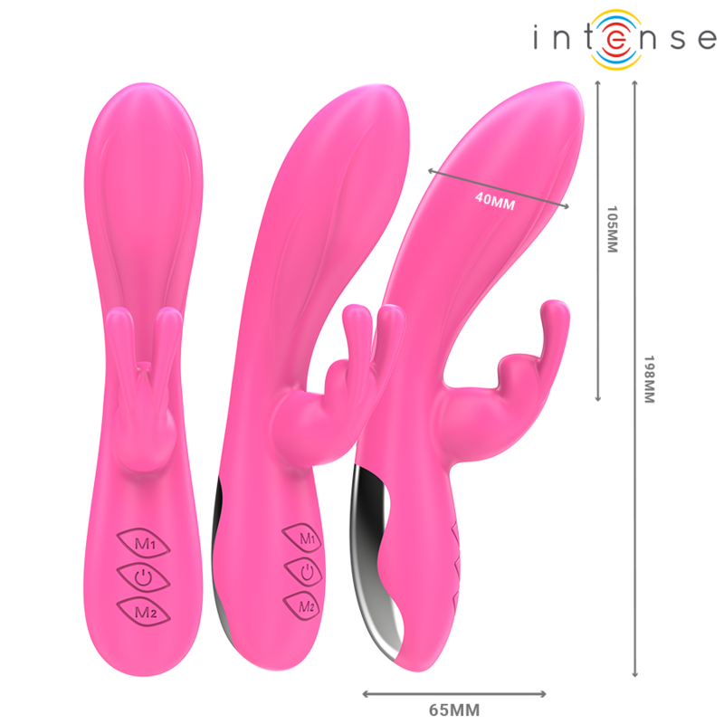 INTENSE - RANDALL RABBIT VIBRATOR 10 VIBRATIONS PINK - Bild 3