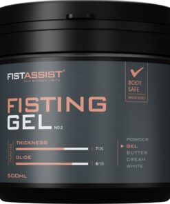 COBECO - FIST ASSIST FISTING GEL EXTRA-THICK WATER-BASED 500 ML