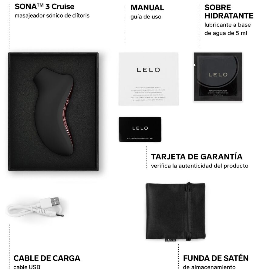 LELO - MASAJEADOR SÓNICO DE CLÍTORIS - Bild 5