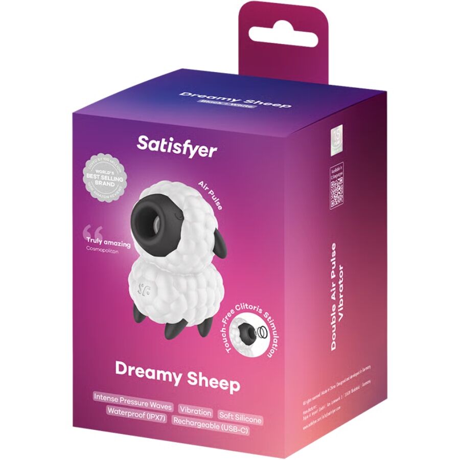 SATISFYER - DREAMY SHEEP VIBRATOR AIR PULSE STIMULATOR - Bild 3