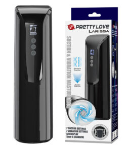 PRETTY LOVE - LARISSA VIBRATING SUCTION MASTURBATOR