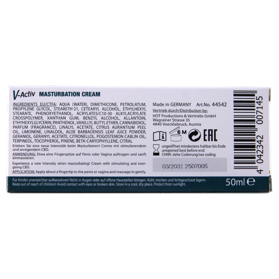 HOT - MASTURBATIONSCREME MIT CBD - UNISEX 100ML - Bild 5