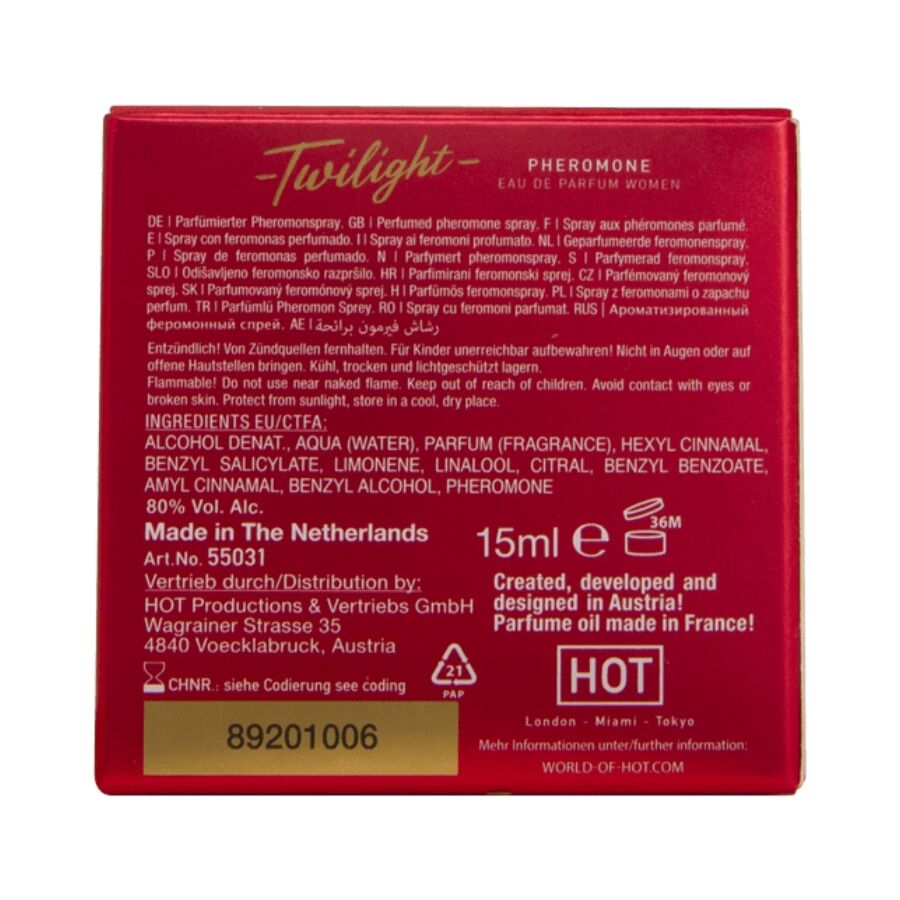 HOT - TWILIGHT PHEROMONE PARFUM WOMEN 15 ML - Bild 3