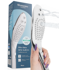 WOMANIZER - WAVE CLITORAL STIMULATING SHOWER HEAD CHROME