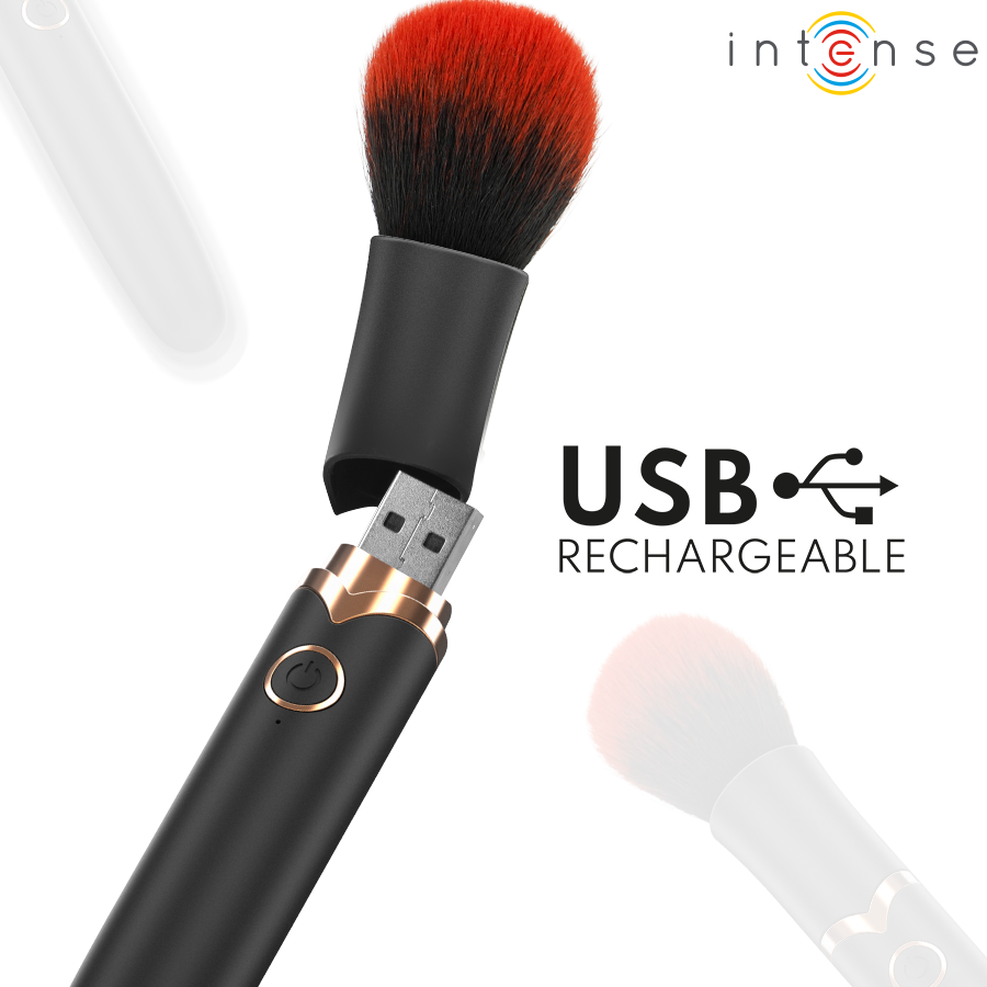 INTENSE - EMILIA VIBRATING BRUSH 10 VIBRATIONS 16 CM - Bild 4