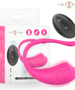 INTENSE - OLIVIA PINK VIBRATING EGG WITH REMOTE CONTROL