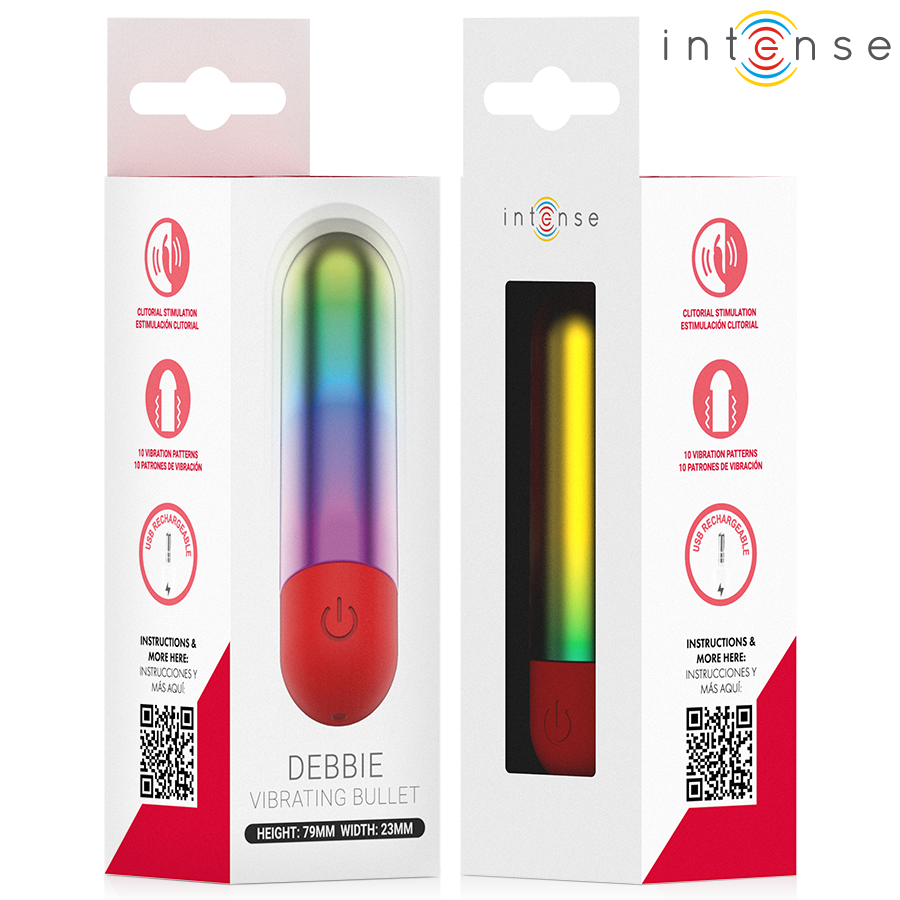 INTENSE - DEBBIE RAINBOW CLITORIS VIBRATING BULLET - Bild 5