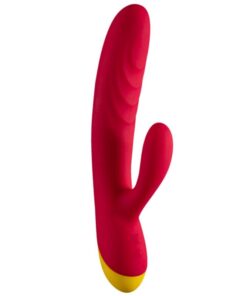 ROMP - JAZZ RECHARGEABLE RABBIT VIBRATOR RED