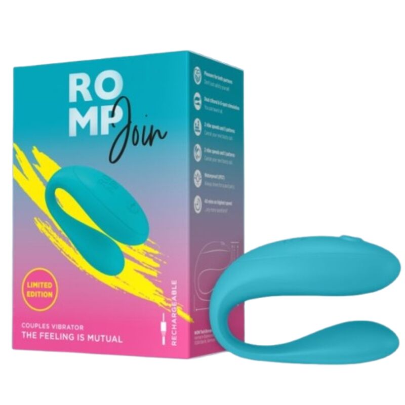 ROMP - JOIN TURQUOISE COUPLES VIBRATOR - Bild 5