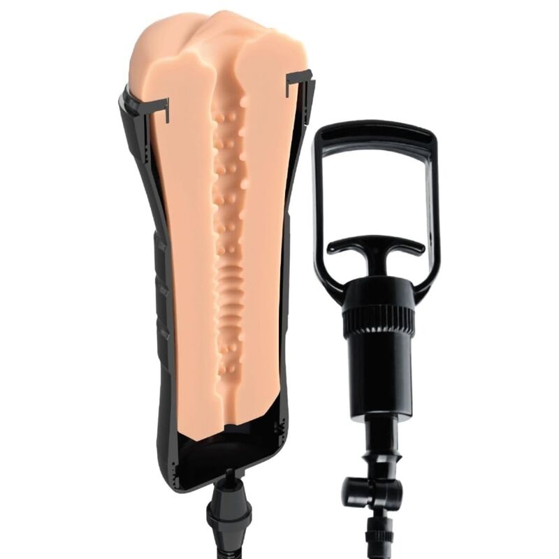 PDX EXTREME - WET PUSSIES SUPER SUCKER XXL LIGHT VAGINA STROKER WITH SUCTION 27.3 CM - Bild 2