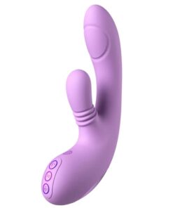 FANTASY FOR HER - INTIMOTION FLUTTER PRO PURPLE G-SPOT CLITORAL RABBIT VIBRATOR