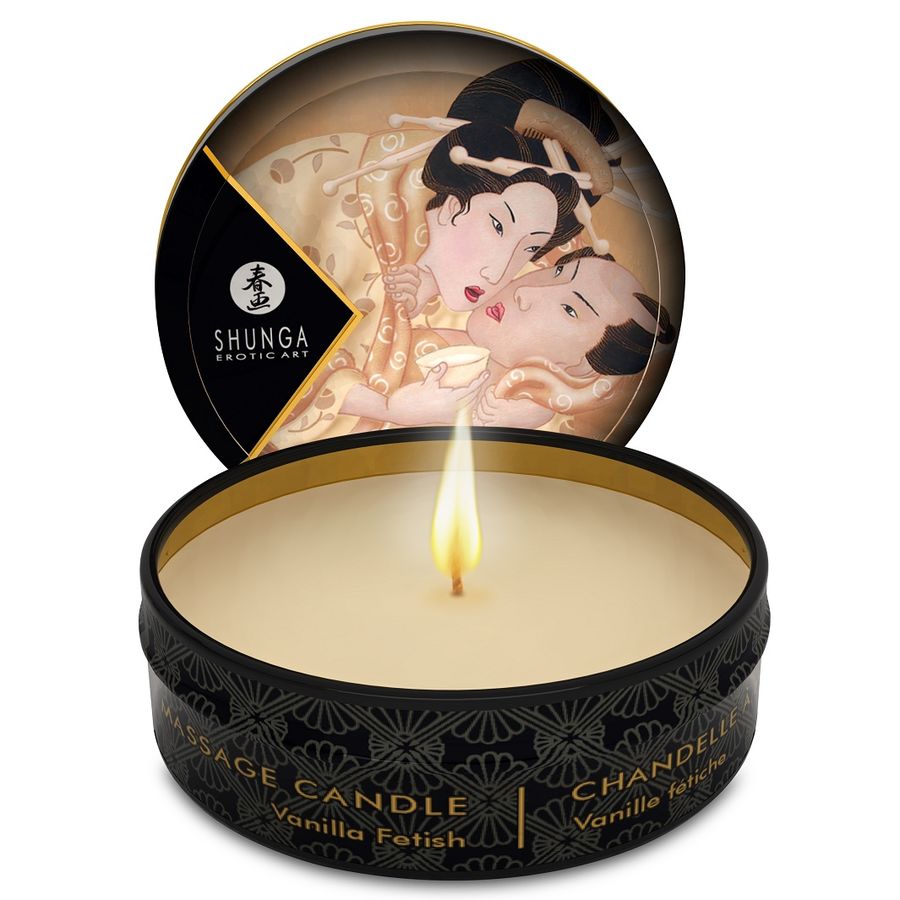 SHUNGA - MINI CARESS BY CANDLELIGHT DISPLAY MASSAGE CANDLES 24 UNITS - Bild 2