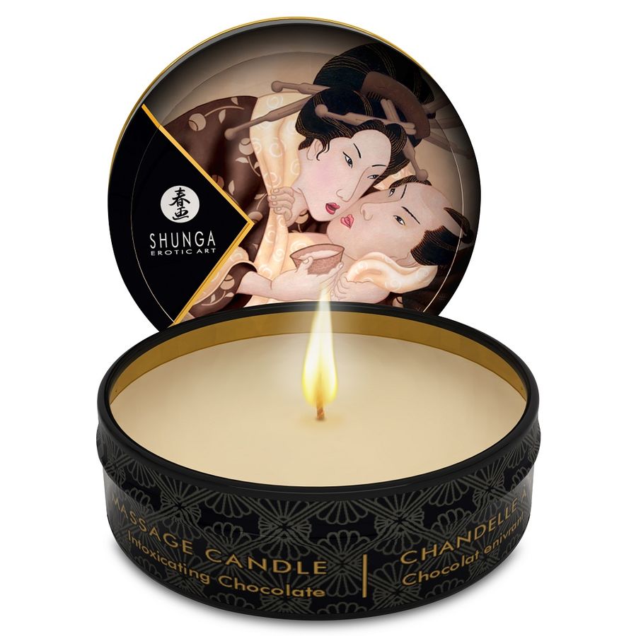 SHUNGA - MINI CARESS BY CANDLELIGHT DISPLAY MASSAGE CANDLES 24 UNITS - Bild 5